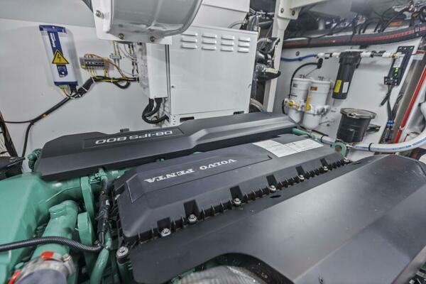 2026 Prestige F5.7 Flybridge - Engine Room 