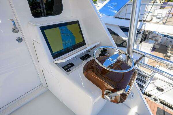 Viking 72 Enclosed Bridge Yacht For Sale