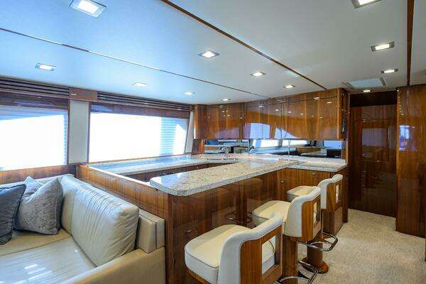 Viking 72 Enclosed Bridge Yacht For Sale