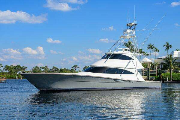 Viking 72 Enclosed Bridge Yacht For Sale