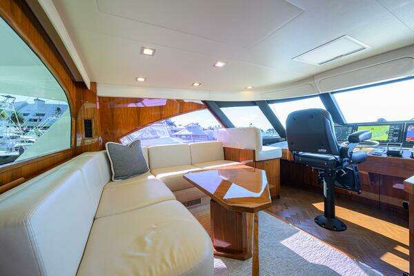 Viking 72 Enclosed Bridge Yacht For Sale