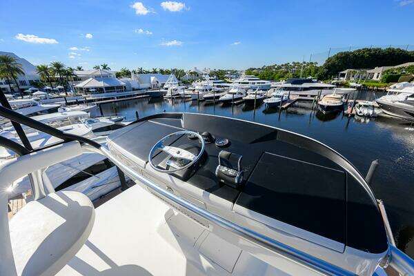 Viking 72 Enclosed Bridge Yacht For Sale