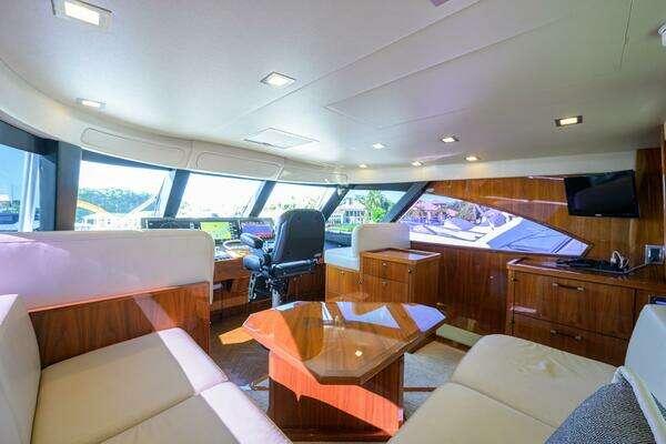 Viking 72 Enclosed Bridge Yacht For Sale