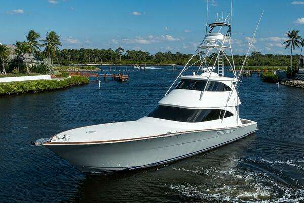 Viking 72 Enclosed Bridge Yacht For Sale