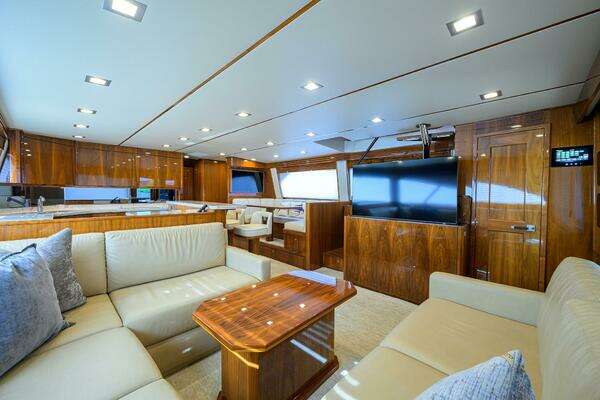 Viking 72 Enclosed Bridge Yacht For Sale