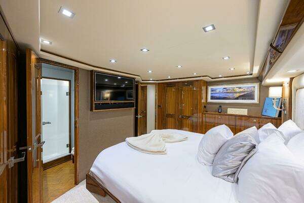 Viking 72 Enclosed Bridge Yacht For Sale