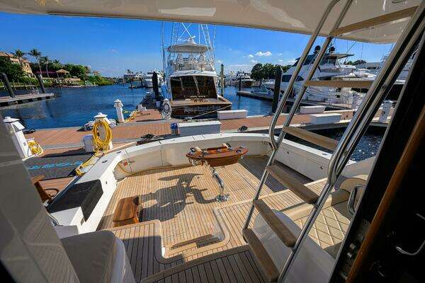 Viking 72 Enclosed Bridge Yacht For Sale