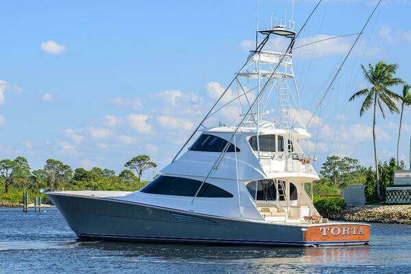 Viking 72 Enclosed Bridge Yacht For Sale