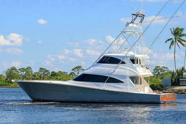 Viking 72 Enclosed Bridge Yacht For Sale