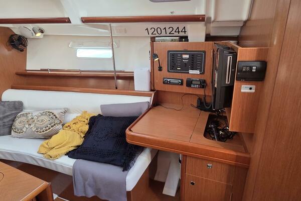 Nav Station & Settee