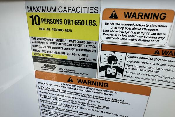 21ft Scarab Yacht For Sale