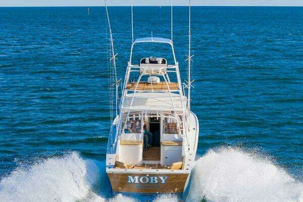 Photo of the 1987 Custom Carolina Island Boatworks 34 Express "MOBY"