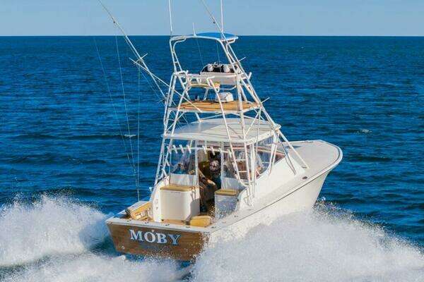 Photo of the 1987 Custom Carolina Island Boatworks 34 Express "MOBY"