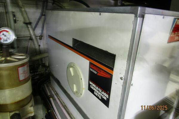 42' Grand Banks generator soundbox
