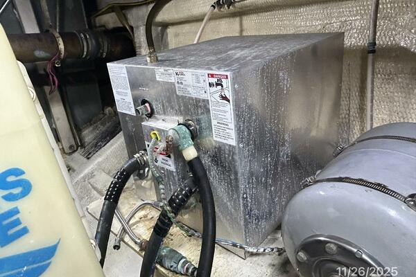 42' Grand Banks water heater