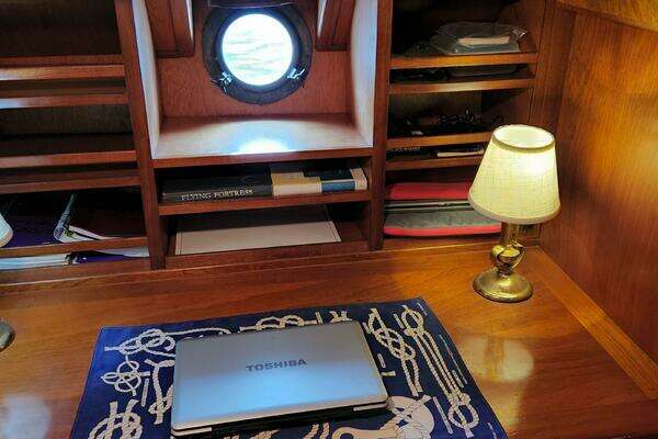 Custom Thackwray Pilothouse Motorsailer Yacht For Sale