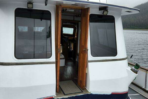 Custom Thackwray Pilothouse Motorsailer Yacht For Sale
