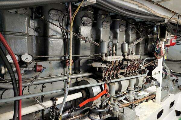 Custom Thackwray Pilothouse Motorsailer Yacht For Sale