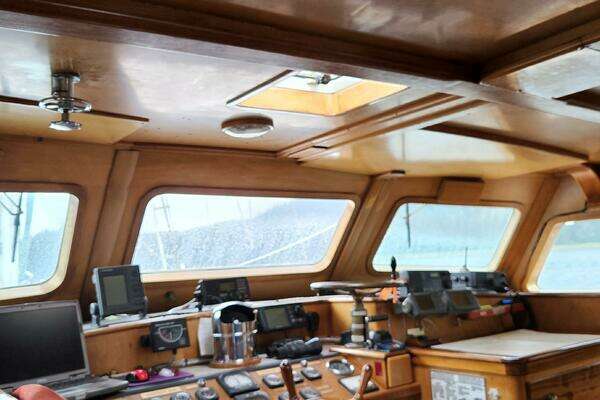 Custom Thackwray Pilothouse Motorsailer Yacht For Sale