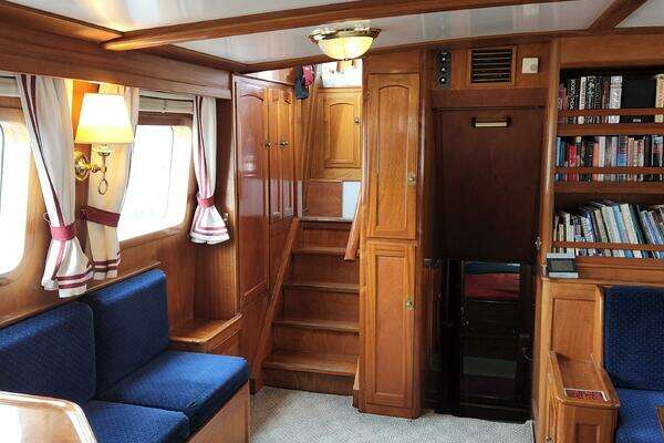 Custom Thackwray Pilothouse Motorsailer Yacht For Sale
