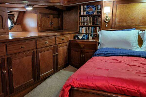 Custom Thackwray Pilothouse Motorsailer Yacht For Sale