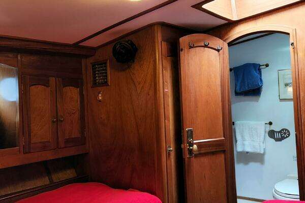 Custom Thackwray Pilothouse Motorsailer Yacht For Sale