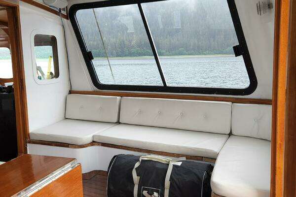 Custom Thackwray Pilothouse Motorsailer Yacht For Sale