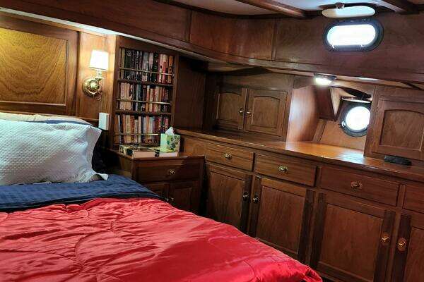 Custom Thackwray Pilothouse Motorsailer Yacht For Sale