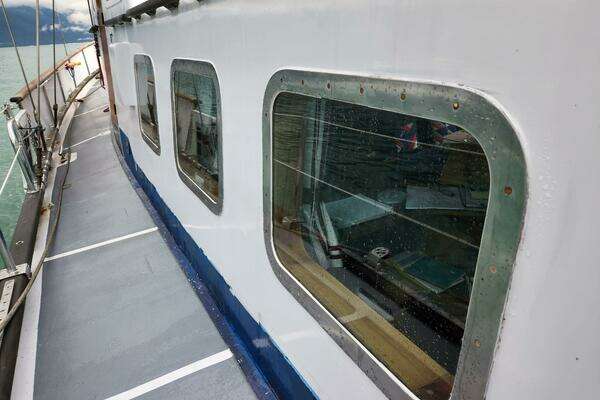 Custom Thackwray Pilothouse Motorsailer Yacht For Sale