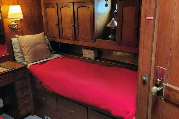 Custom Thackwray Pilothouse Motorsailer Yacht For Sale