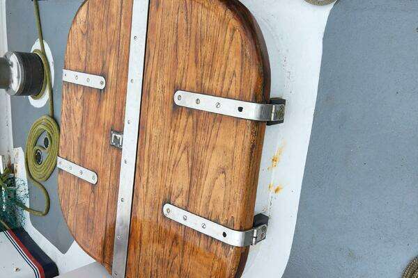 Custom Thackwray Pilothouse Motorsailer Yacht For Sale