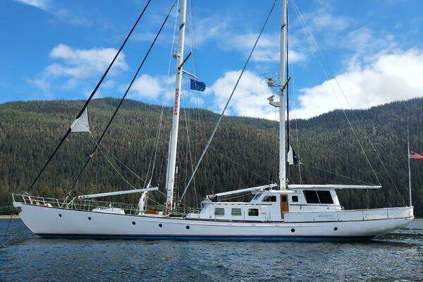 Custom Thackwray Pilothouse Motorsailer Yacht For Sale