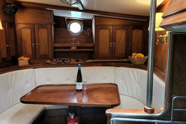 Custom Thackwray Pilothouse Motorsailer Yacht For Sale