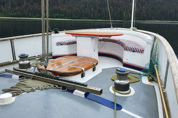 Custom Thackwray Pilothouse Motorsailer Yacht For Sale