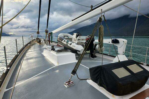 Custom Thackwray Pilothouse Motorsailer Yacht For Sale