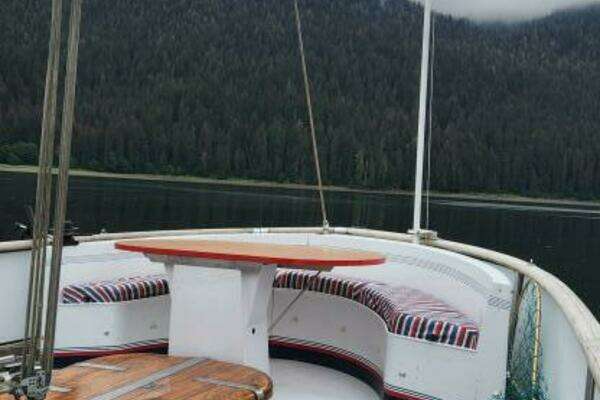 Custom Thackwray Pilothouse Motorsailer Yacht For Sale