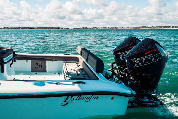 26 Hybrid 26ft Yellowfin Yacht For Sale