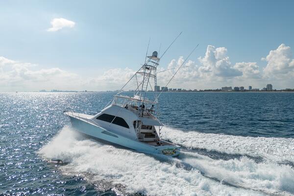 RUNNING OVER 68ft Viking Yacht For Sale