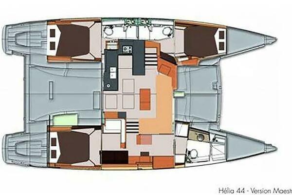 45ft Fountaine Pajot Yacht For Sale