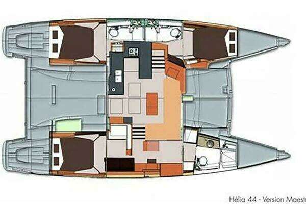 Fountaine Pajot Helia 44 Yacht For Sale