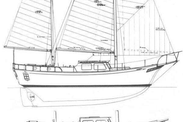 Photo of the 1972 Islander Motorsailer