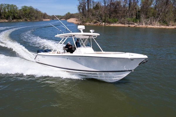 Photo of the 2017 Pursuit S 280 Center Console "The Bounty"
