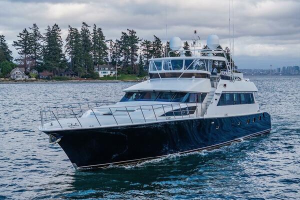 First Home 92ft Cheoy Lee Yacht For Sale