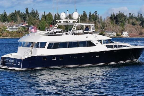 First Home 92ft Cheoy Lee Yacht For Sale