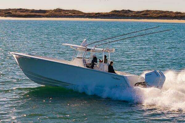 Pair Customs 34 Deep V Yacht For Sale