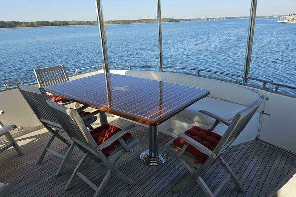 Johnson Flybridge Yacht For Sale