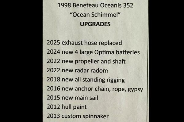 Ocean Schimmel 35ft Beneteau Yacht For Sale