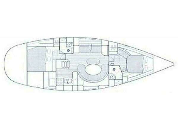 Photo of the 2000 Beneteau Oceanis 461 "Eda"