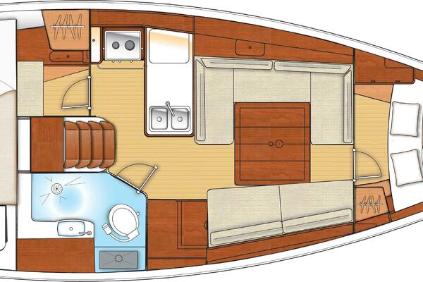 Boat Pour 34ft Beneteau Yacht For Sale