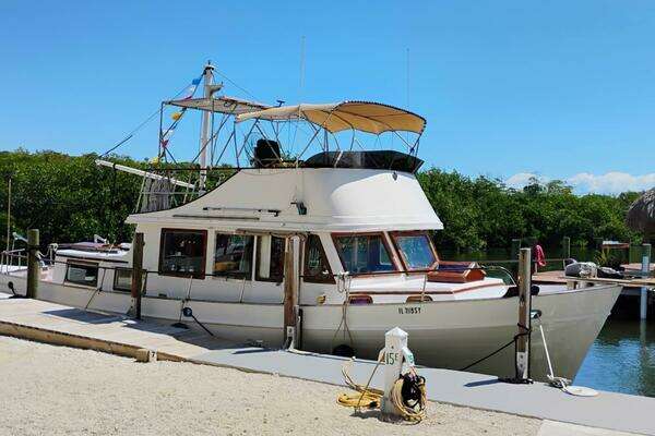 Photo of the 1977 Marine Trader 40 Double Cabin "RESPITE"